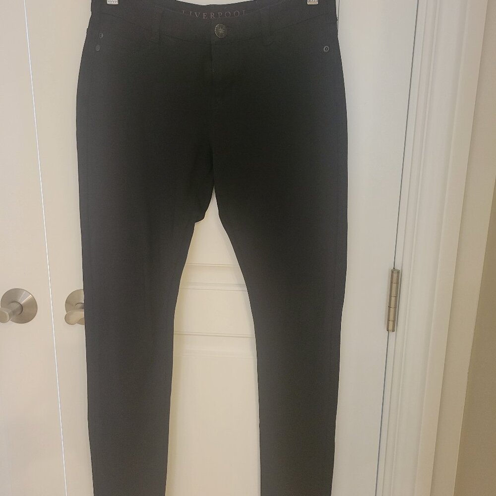 LIVERPOOL Madonna Skinny Pants - Black Size 4/27